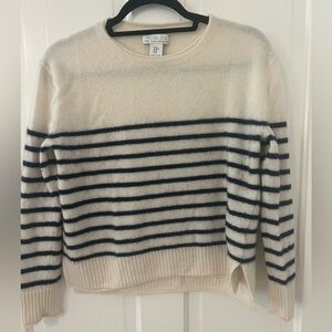 Rachel Zoe Striped Cashmere Sweater